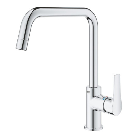 Dřezová baterie GROHE Eurosmart New s otočným ramínkem chrom 30567000