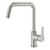 Dřezová baterie GROHE Eurosmart New s otočným ramínkem supersteel 30567DC0