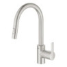 Dřezová baterie GROHE Feel s vytahovací sprškou, 2 proudy supersteel 31486DC1