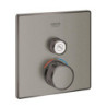 Sprchová baterie GROHE Grohtherm Smartcontrol bez podomítkového tělesa kartáčovaný Hard Graphite 29123AL0