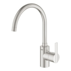 Dřezová baterie GROHE Feel s otočným ramínkem supersteel 32670DC2