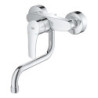 Dřezová baterie GROHE Eurosmart New s otočným ramínkem 150 mm chrom 31391003