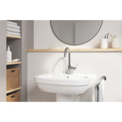 Vysoká umyvadlová baterie GROHE Eurosmart New s výpustí chrom 23537003