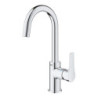 Vysoká umyvadlová baterie GROHE Eurosmart New s výpustí chrom 23537003