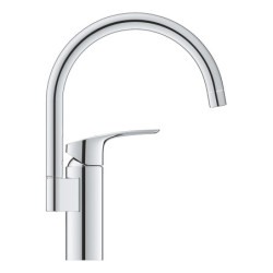 Dřezová baterie GROHE Eurosmart New s otočným ramínkem chrom 33202003