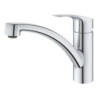 Dřezová baterie GROHE Eurosmart New s otočným ramínkem chrom 3328130E