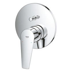 Sprchová a vanová baterie GROHE BauEdge  bez podomítkového tělesa chrom 24162001