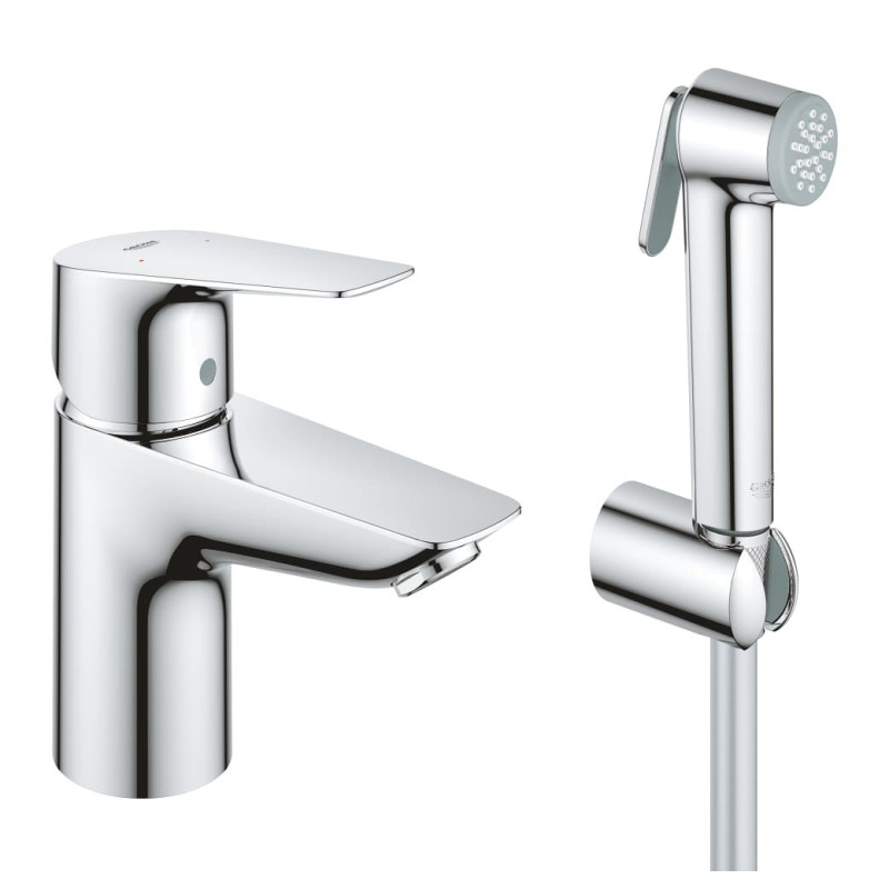 Umyvadlová baterie GROHE BauEdge  s bidetovou sprškou chrom 23757001