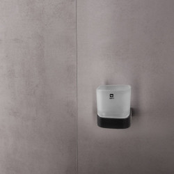 Držák kartáčků Nimco Nikau černý mat NKC30058C90