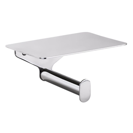 Držák toaletního papíru Bemeta Organic s poličkou chrom 157112151