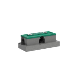 Základní těleso pro lineární sprchové žlaby Hansgrohe uBox 33,9 cm 01001180