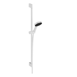 Sprchový set Hansgrohe Pulsify Select na stěnu matná bílá 24171700