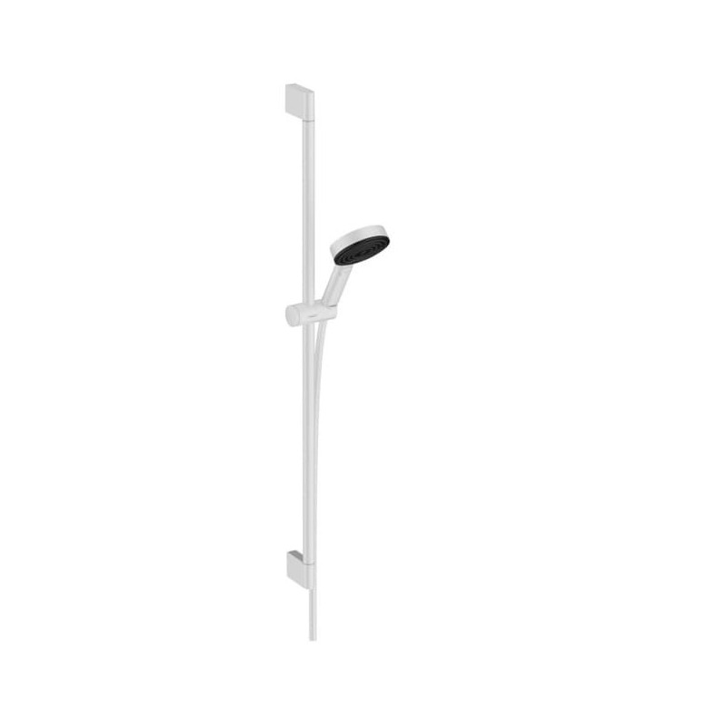 Sprchový set Hansgrohe Pulsify Select na stěnu matná bílá 24171700