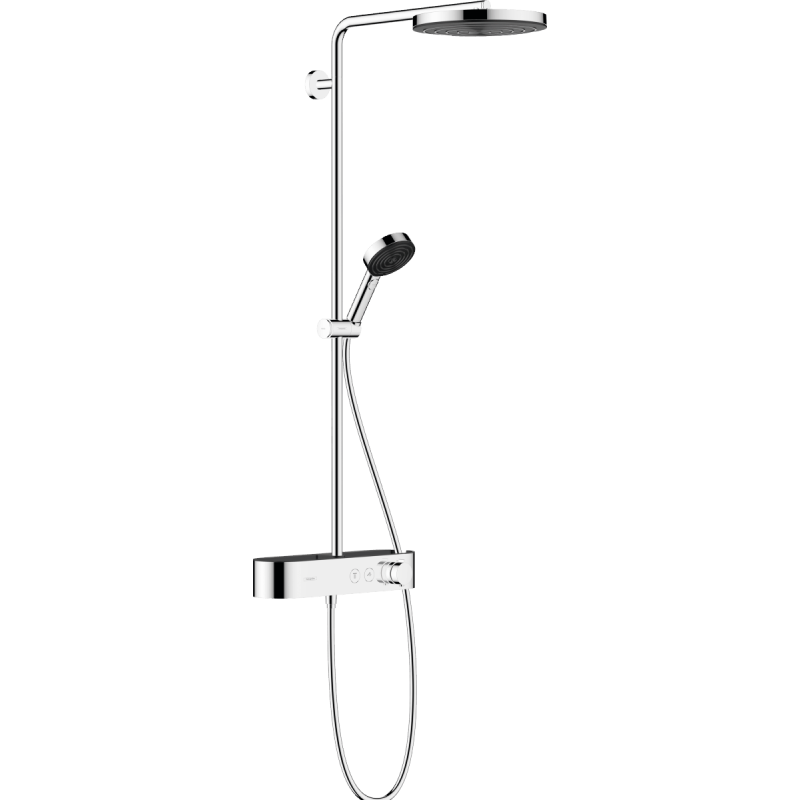 Sprchový systém Hansgrohe Pulsify na stěnu s termostatickou baterií chrom 24220000