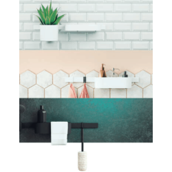 Držák kartáčků Hansgrohe WallStoris matná bílá 27921700