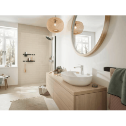Držák ručníků Hansgrohe WallStoris matná černá 27926670