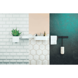 Háček Hansgrohe WallStoris matná černá 27929670