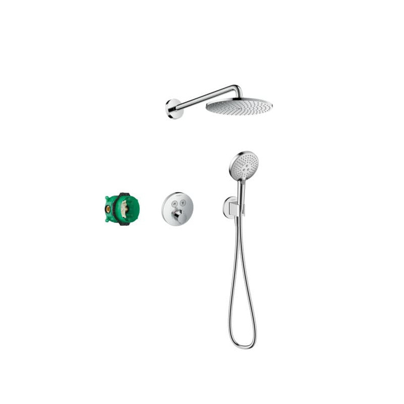Sprchový systém Hansgrohe Raindance S pod omítku s termostatickou baterií chrom 27951000