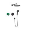 Sprchový systém Hansgrohe Croma pod omítku s termostatickou baterií matná černá 27961670
