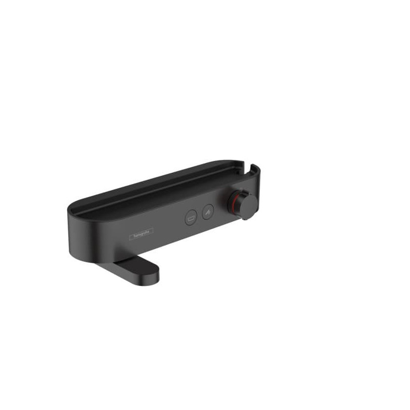 Vanová baterie Hansgrohe ShowerTablet Select s poličkou 150 mm matná černá 24340670