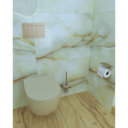Držák toaletního papíru Hansgrohe AddStoris kartáčovaný bronz 41772140