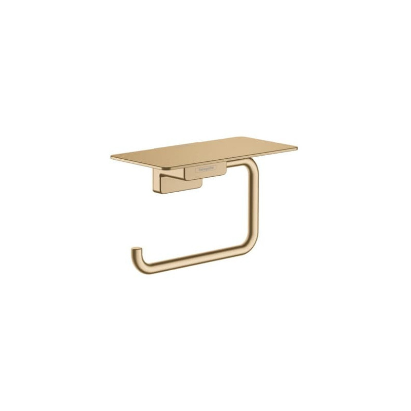 Držák toaletního papíru Hansgrohe AddStoris kartáčovaný bronz 41772140