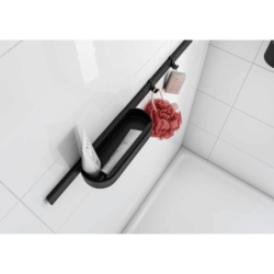 Sada doplňků Hansgrohe WallStoris matná černá 27967670