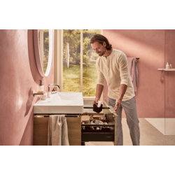 Dávkovač mýdla Hansgrohe AddStoris s držákem chrom 41745000