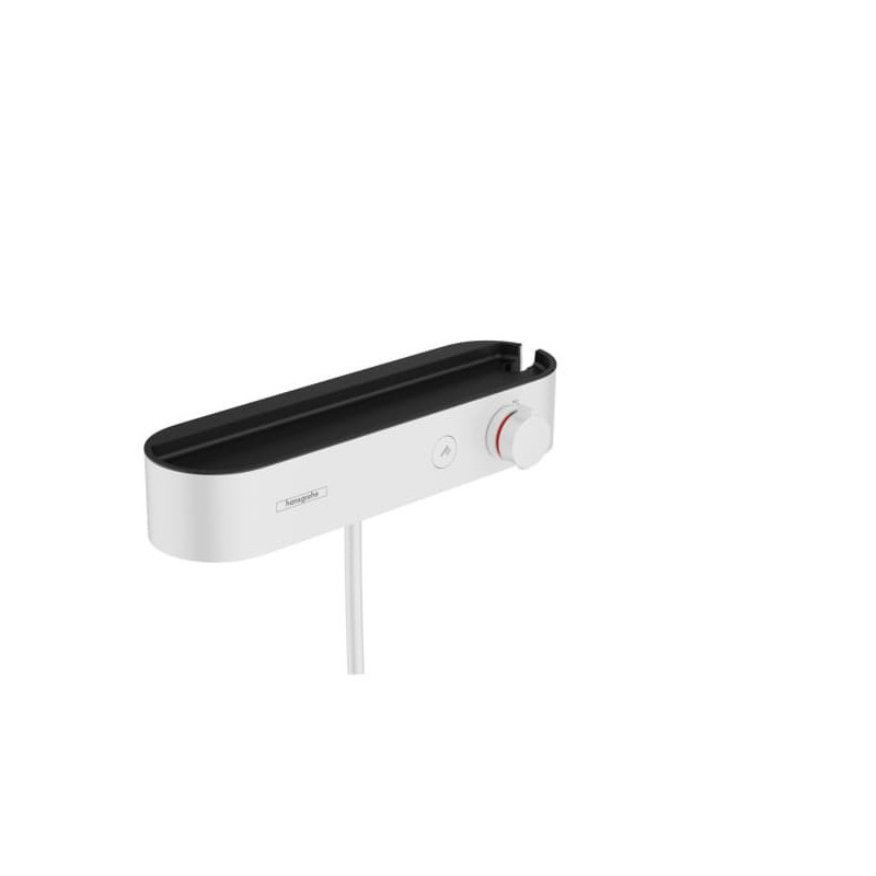 Sprchová baterie Hansgrohe ShowerTablet Select s poličkou 150 mm matná bílá 24360700