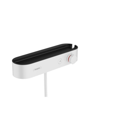 Sprchová baterie Hansgrohe ShowerTablet Select s poličkou 150 mm matná bílá 24360700