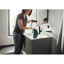 Dávkovač mýdla Hansgrohe AddStoris s držákem matná černá 41745670