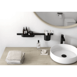 Sada doplňků Hansgrohe WallStoris matná černá 27968670