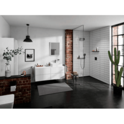 Držák toaletního papíru Hansgrohe AddStoris matná černá 41753670