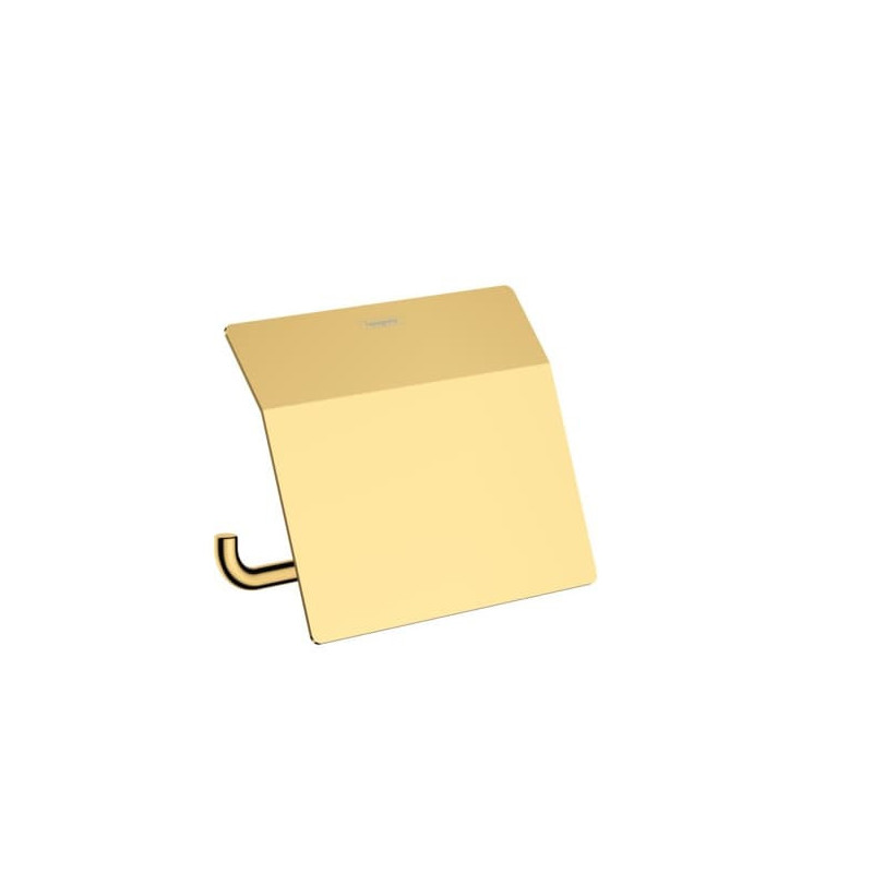 Držák toaletního papíru Hansgrohe AddStoris leštěný vzhled zlata 41753990