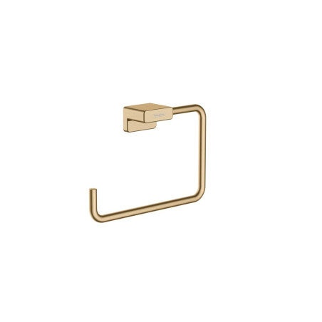 Držák ručníků Hansgrohe AddStoris kartáčovaný bronz 41754140