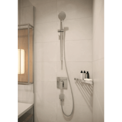 Rohová polička Hansgrohe AddStoris chrom 41741000