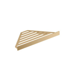Rohová polička Hansgrohe AddStoris kartáčovaný bronz 41741140