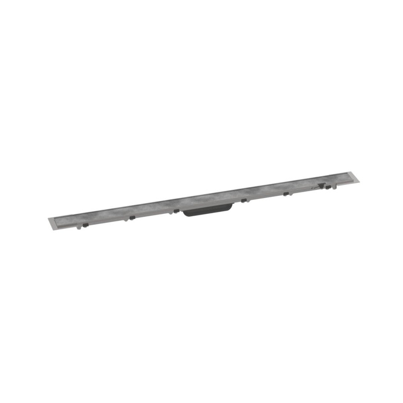 Sprchový žlab Hansgrohe RainDrain Rock 100 cm nerez 56033000