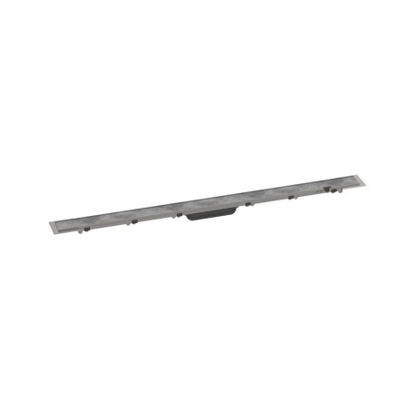 Sprchový žlab Hansgrohe RainDrain Rock 100 cm nerez 56033000