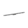 Sprchový žlab Hansgrohe RainDrain Rock 100 cm nerez 56033000
