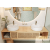 Držák ručníků Hansgrohe AddStoris kartáčovaný bronz 41747140