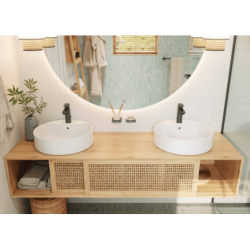 Držák ručníků Hansgrohe AddStoris kartáčovaný černý chrom 41747340