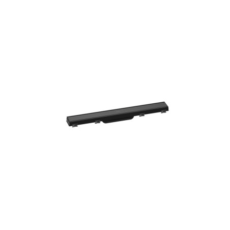 Sprchový žlab Hansgrohe RainDrain Match 55,5 cm nerez černá 56036610