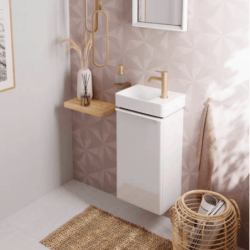 Háček Hansgrohe AddStoris kartáčovaný bronz 41742140