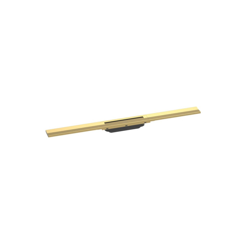 Sprchový žlab Hansgrohe RainDrain Flex 80 cm nerez leštěný vzhled zlata 56044990