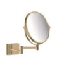 Kosmetické zrcátko Hansgrohe AddStoris sklopné kartáčovaný bronz 41791140
