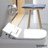 Bidetové sedátko Duravit Sensowash plast 611300002304300