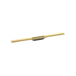 Sprchový žlab Hansgrohe RainDrain Flex 90 cm nerez leštěný vzhled zlata 56045990