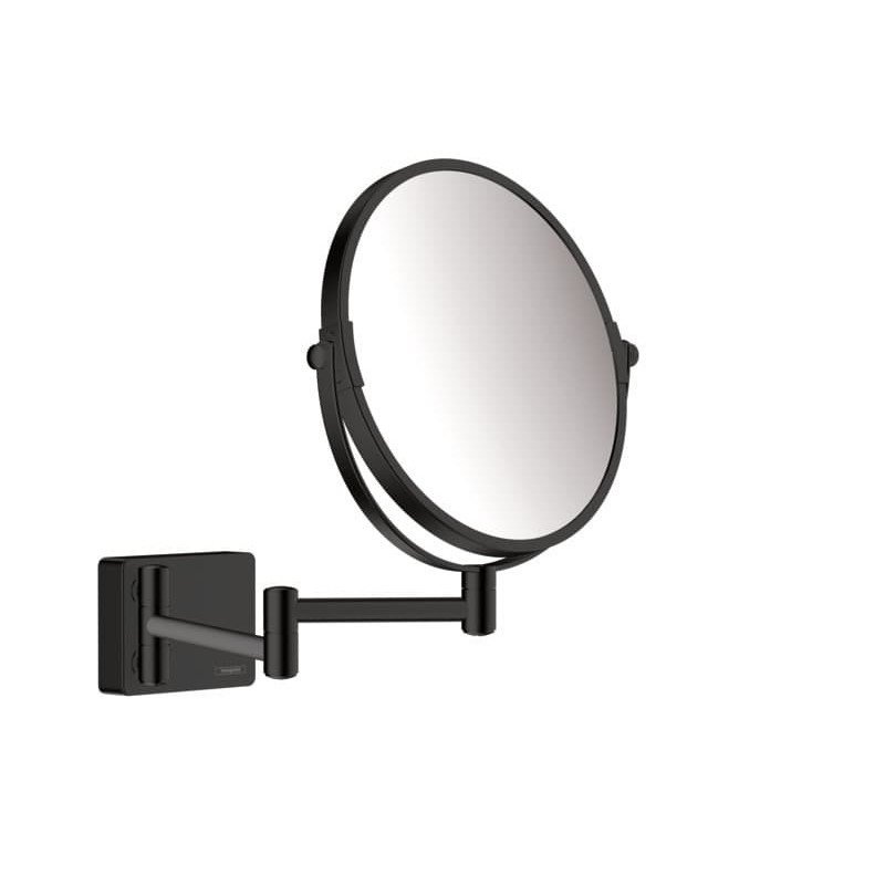 Kosmetické zrcátko Hansgrohe AddStoris sklopné matná černá 41791670