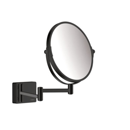 Kosmetické zrcátko Hansgrohe AddStoris sklopné matná černá 41791670